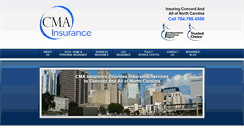 Desktop Screenshot of cma-insurance.com