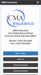 Mobile Screenshot of cma-insurance.com